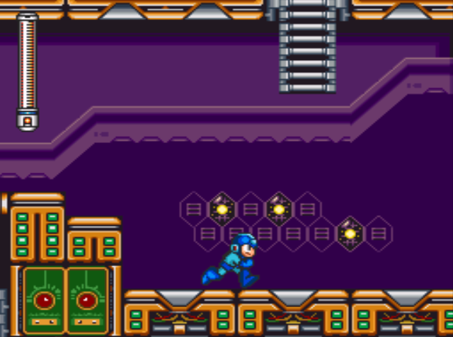 Mega Man 7 screenshot - Cloud Man